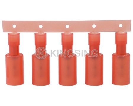 Nylon-Fully Insulated Male Bullet Receptacle(apply In Flexible Wire)